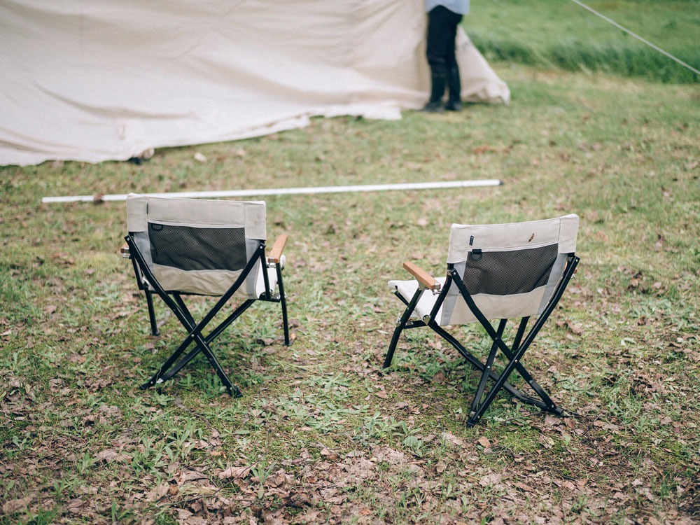 SnowPeak Low Chair Short Luxe Ivory LV-093IV
