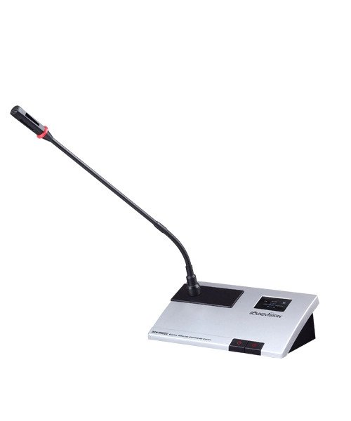 ไมค์ประชุมไร้สายสำหรับประธาน SOUNDVISION DCW-9900C 2.4G Wireless Digital Chairman Unit