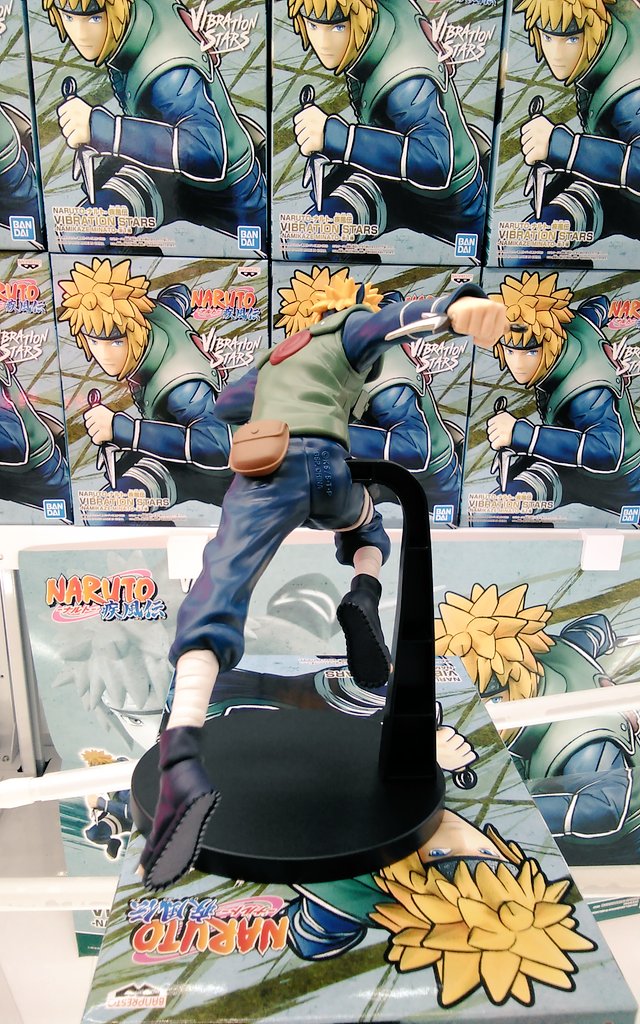 Minato ของแท้ JP - Vibration Stars Banpresto [โมเดลนารูโตะ]
