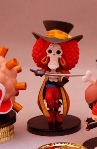Brook Film Z ของแท้ JP แมวทอง - WCF Banpresto [โมเดลวันพีช]
