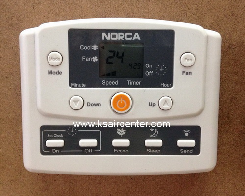 รีโมท เทอร์โมรูม แบบไร้สาย NORCA