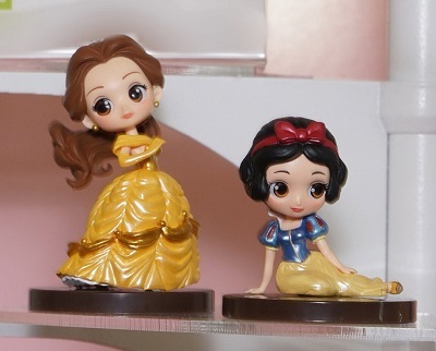Belle ของแท้ JP - Q Posket Petit Banpresto [โมเดล Disney]