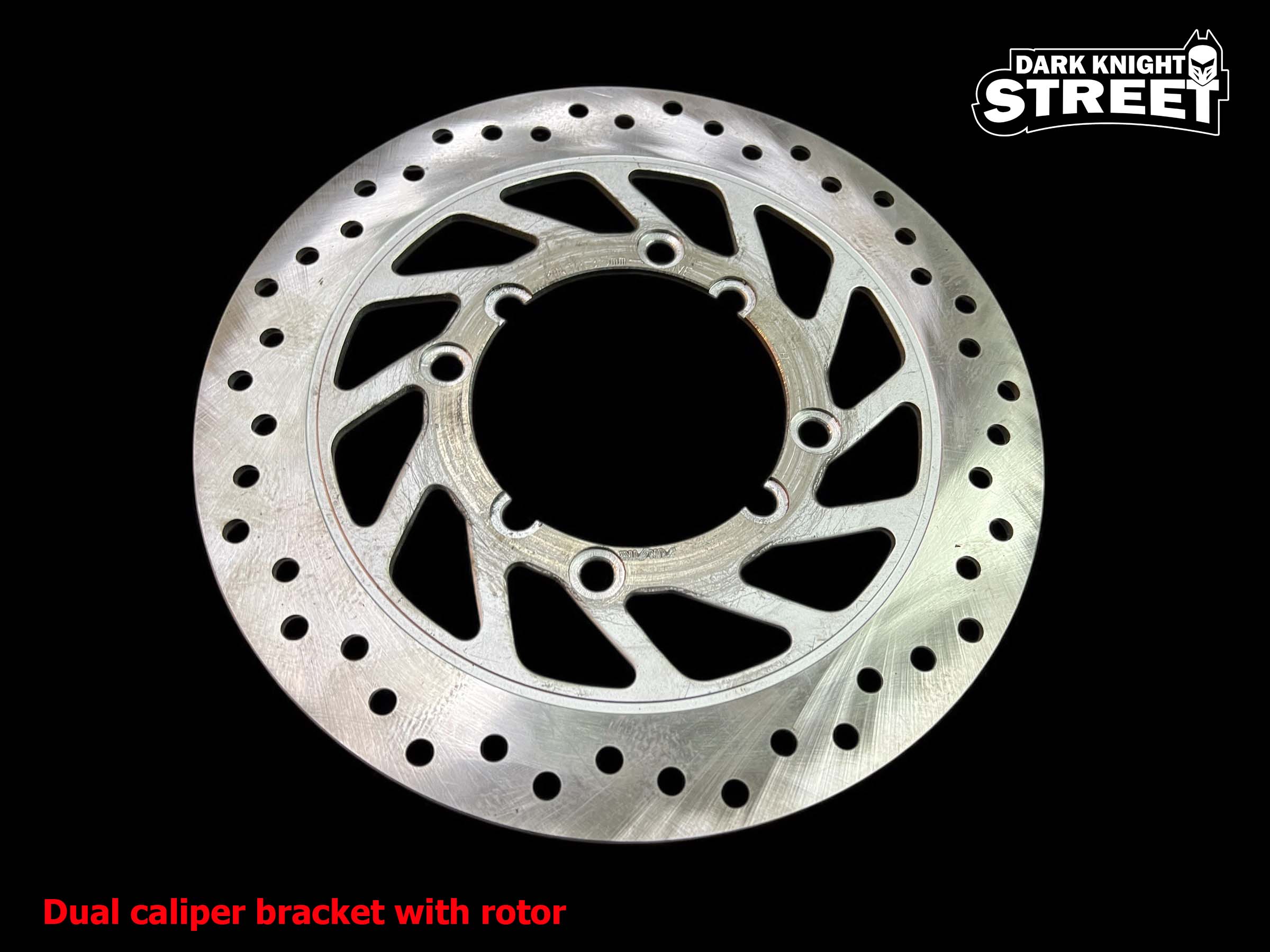 CBR250R / CB300F Dual caliper bracket with rotor