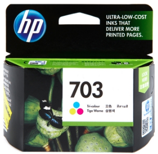 ตลับหมึกอิ้งค์เจ็ท [HP] 703 (CD888AA) คละสี