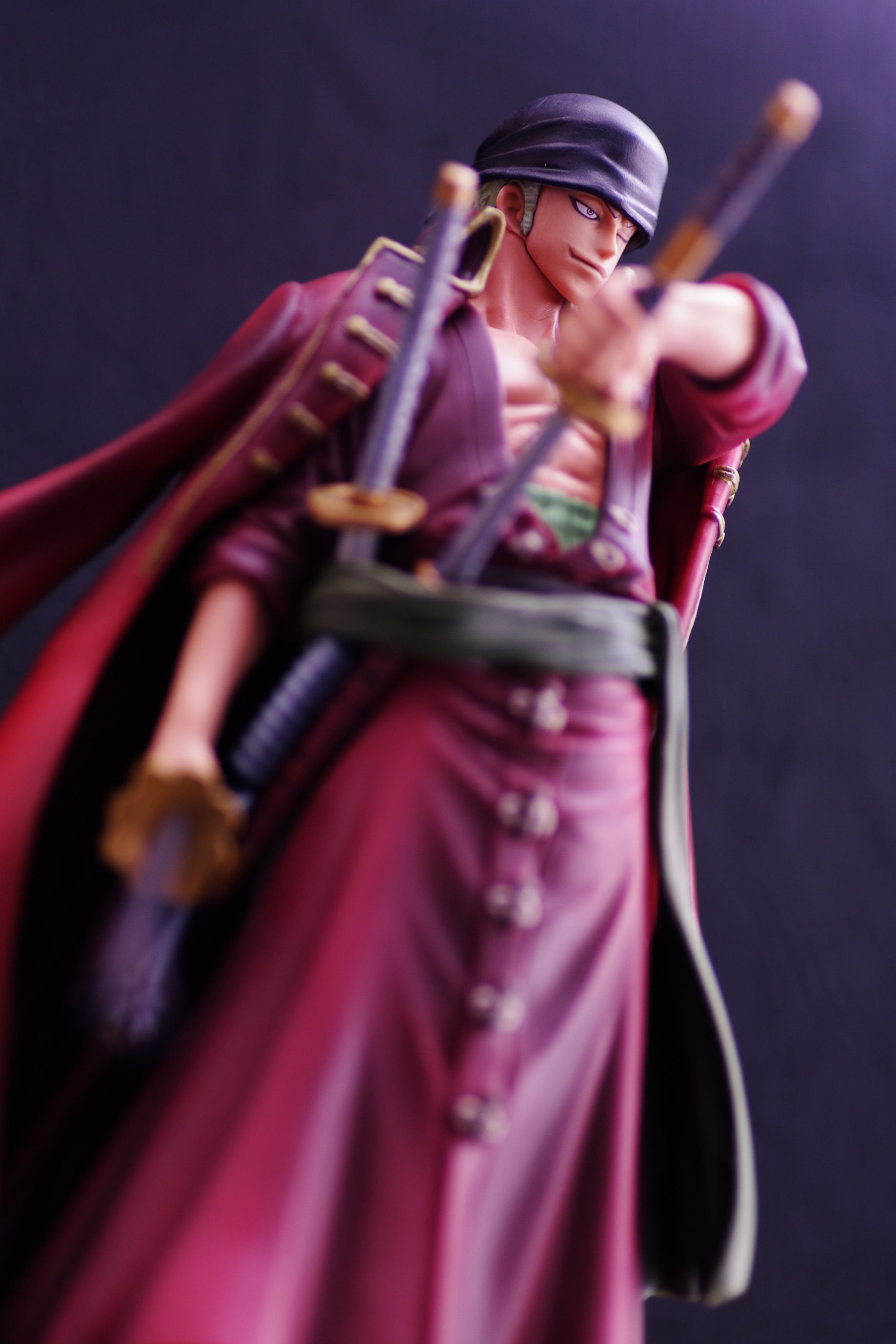 Zoro Film Z ของแท้ JP แมวทอง - Grandline Men Banpresto [โมเดลวันพีช]