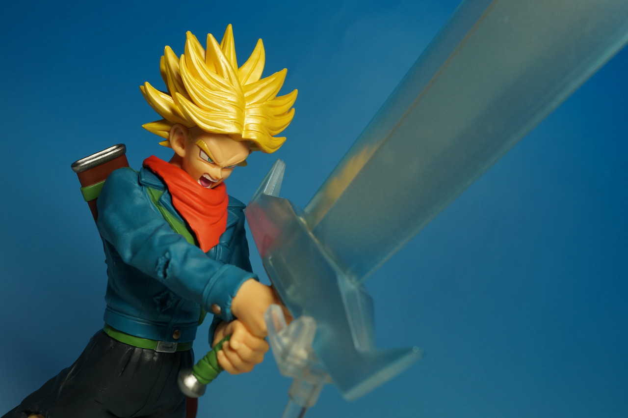 Trunks & Sword ของแท้ JP แมวทอง - Banpresto [โมเดลดราก้อนบอล] (1 ตัว + ดาบ)