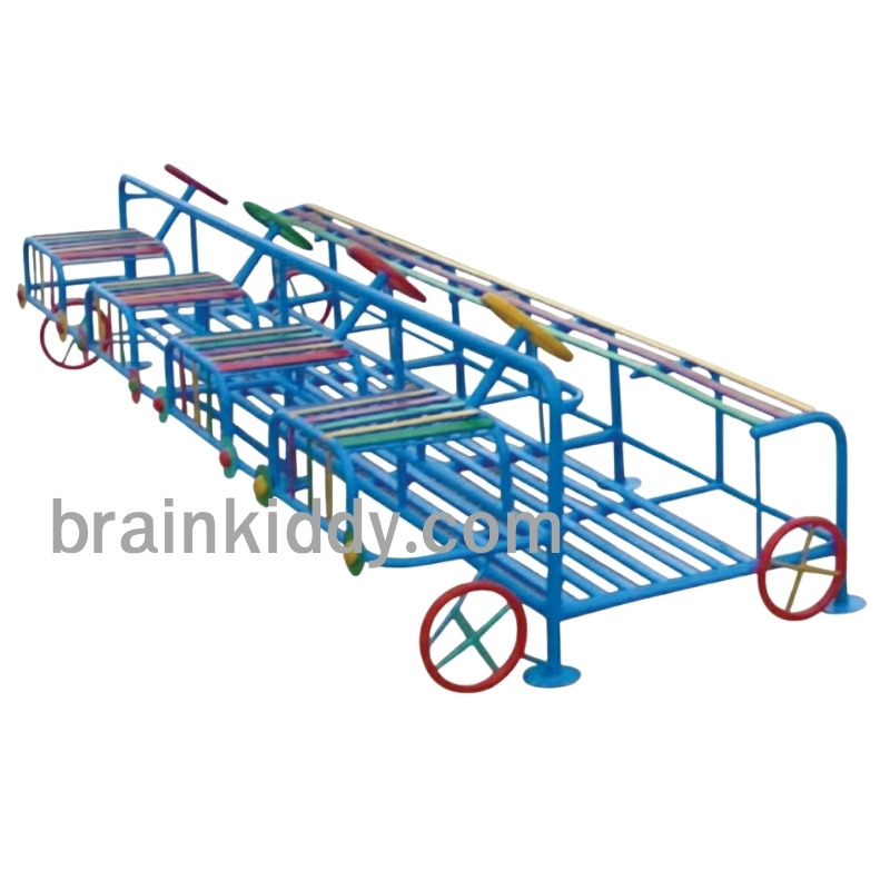 รถยนต์ 4 ที่นั่ง, เครื่องเล่นสนามกลางแจ้ง , เครื่องเล่นสนามแบบเหล็ก,รถเหล็ก รถหัดขับเด็ก OutdoorPlayground, ราคาโรงงาน ขนาด 80x220x70 ซม.