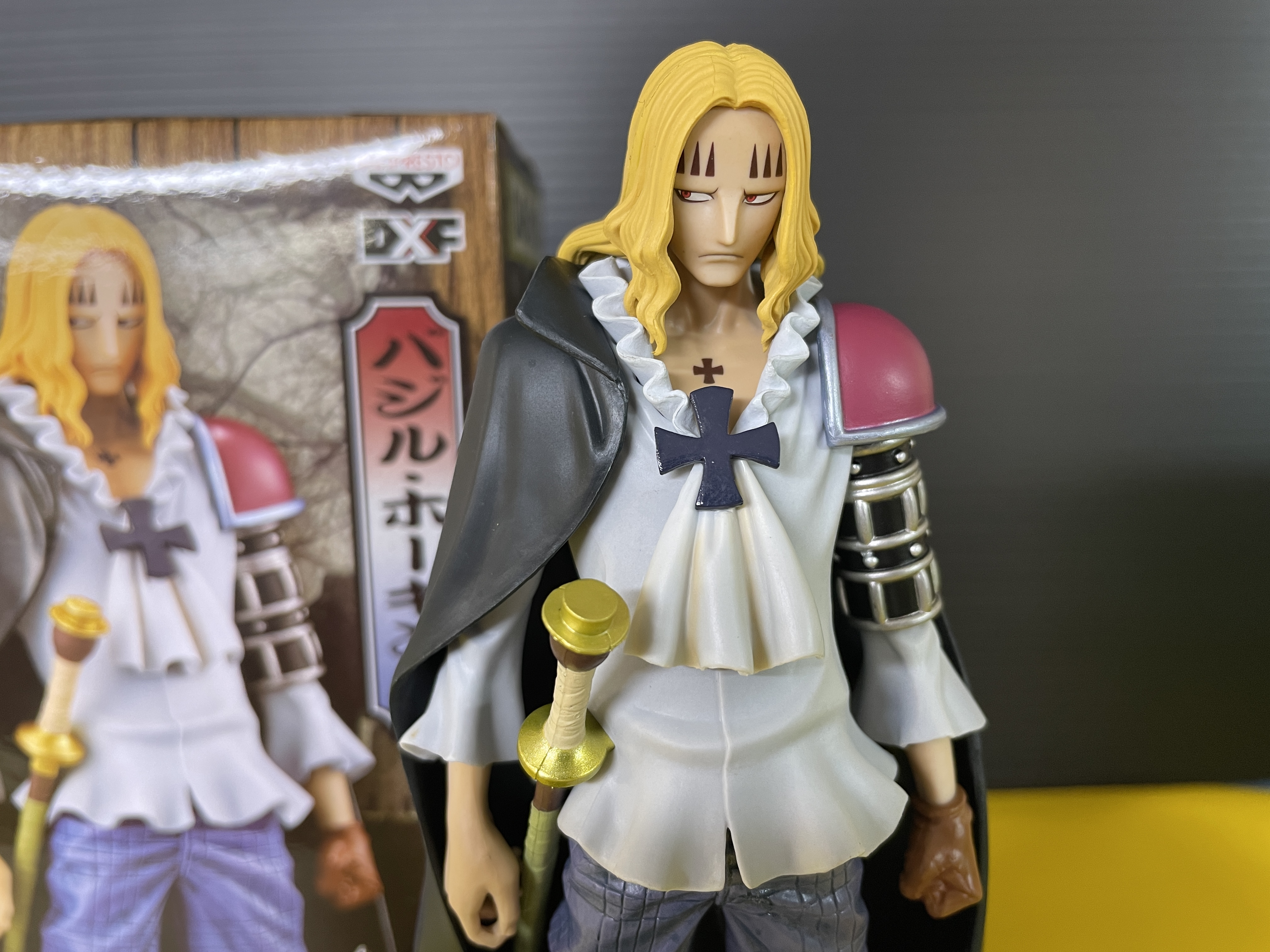 Hawkins Wano ของแท้ JP แมวทอง - Grandline Men Banpresto [โมเดลวันพีช]