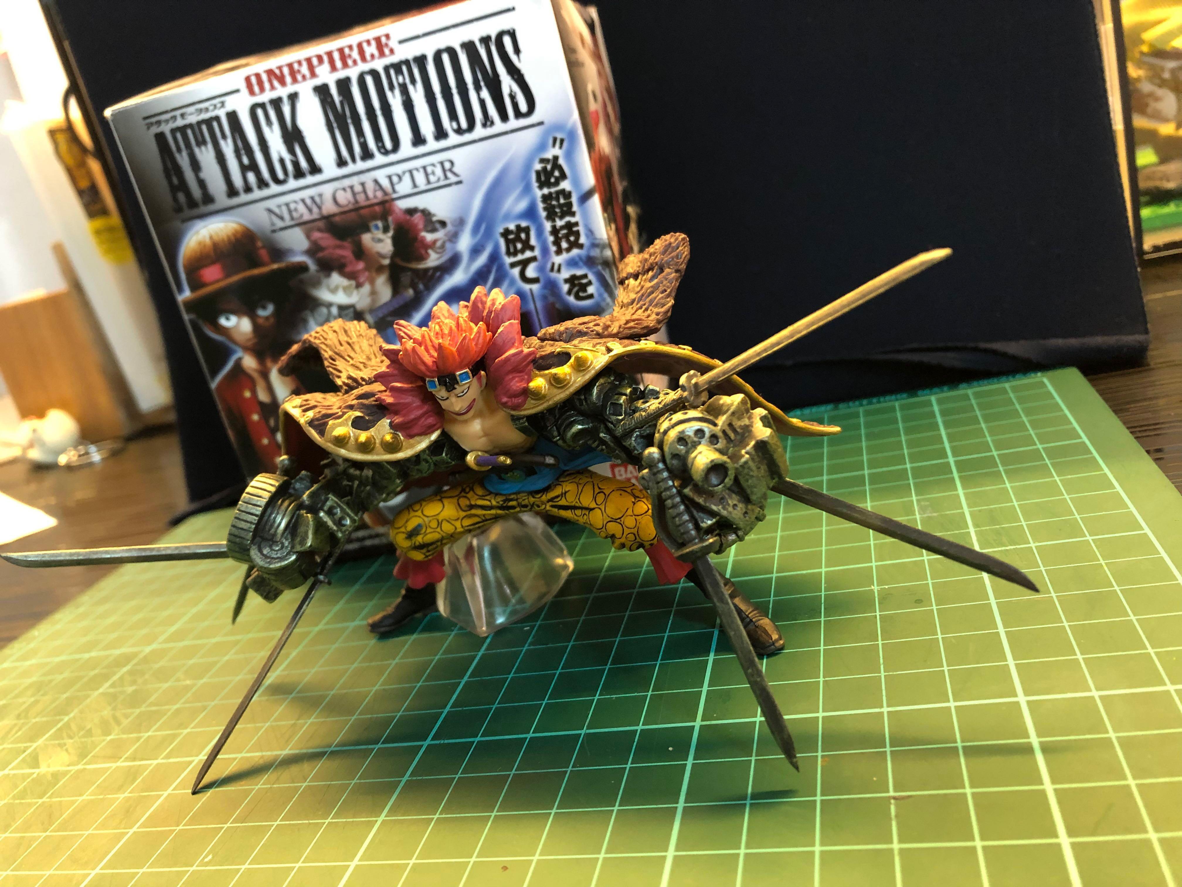 Kid ของแท้ JP แมวทอง - Attack Motions Bandai [โมเดลวันพีช]