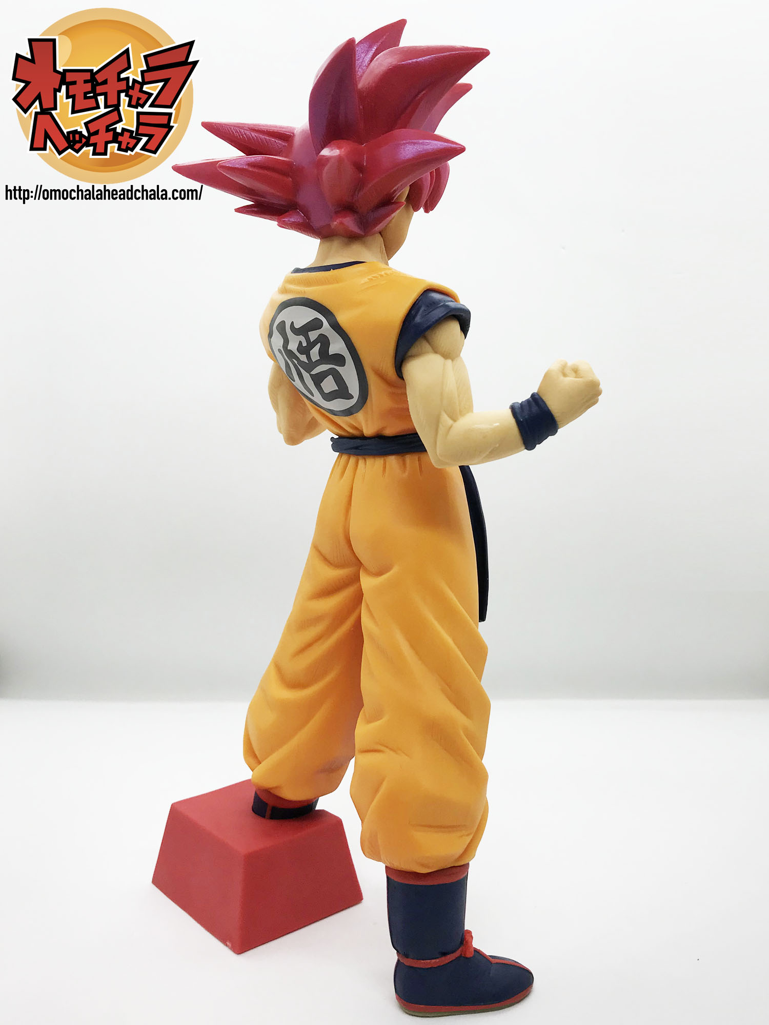 Goku Super Saiyan God ของแท้ JP แมวทอง - Choukoku Buyuuden Banpresto [โมเดลดราก้อนบอล]