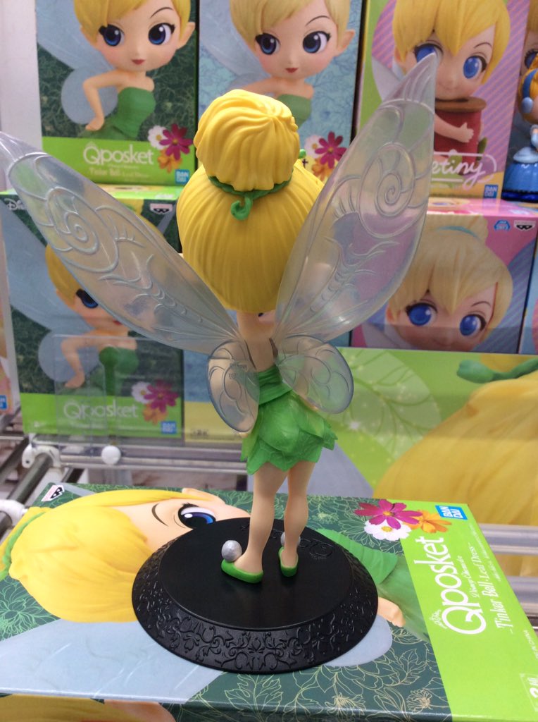 Tinker Bell Leaf Drees - Normal Color ของแท้ JP - Q Posket Banpresto [โมเดล Disney]