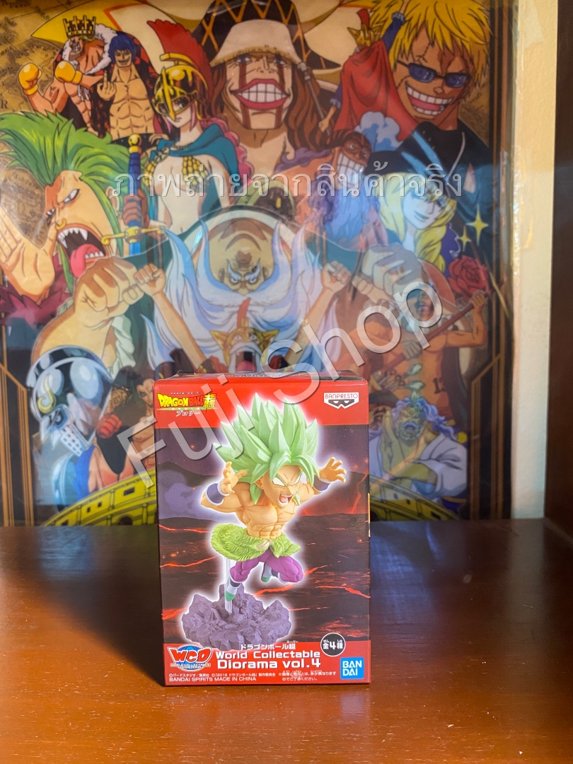 Broly Super Saiyan ของแท้ JP แมวทอง - WCD Banpresto [โมเดลดราก้อนบอล]