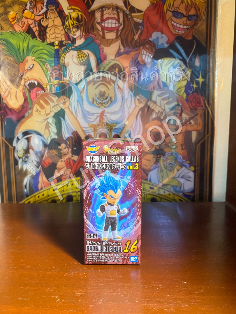Vegeta Super Saiyan Blue ของแท้ JP แมวทอง - WCF Banpresto [โมเดลดราก้อนบอล]