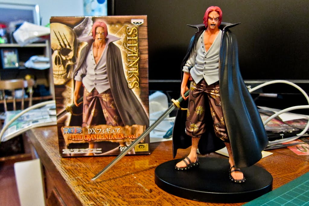 Shanks ของแท้ JP แมวทอง - Grandline Men Banpresto [โมเดลวันพีช]