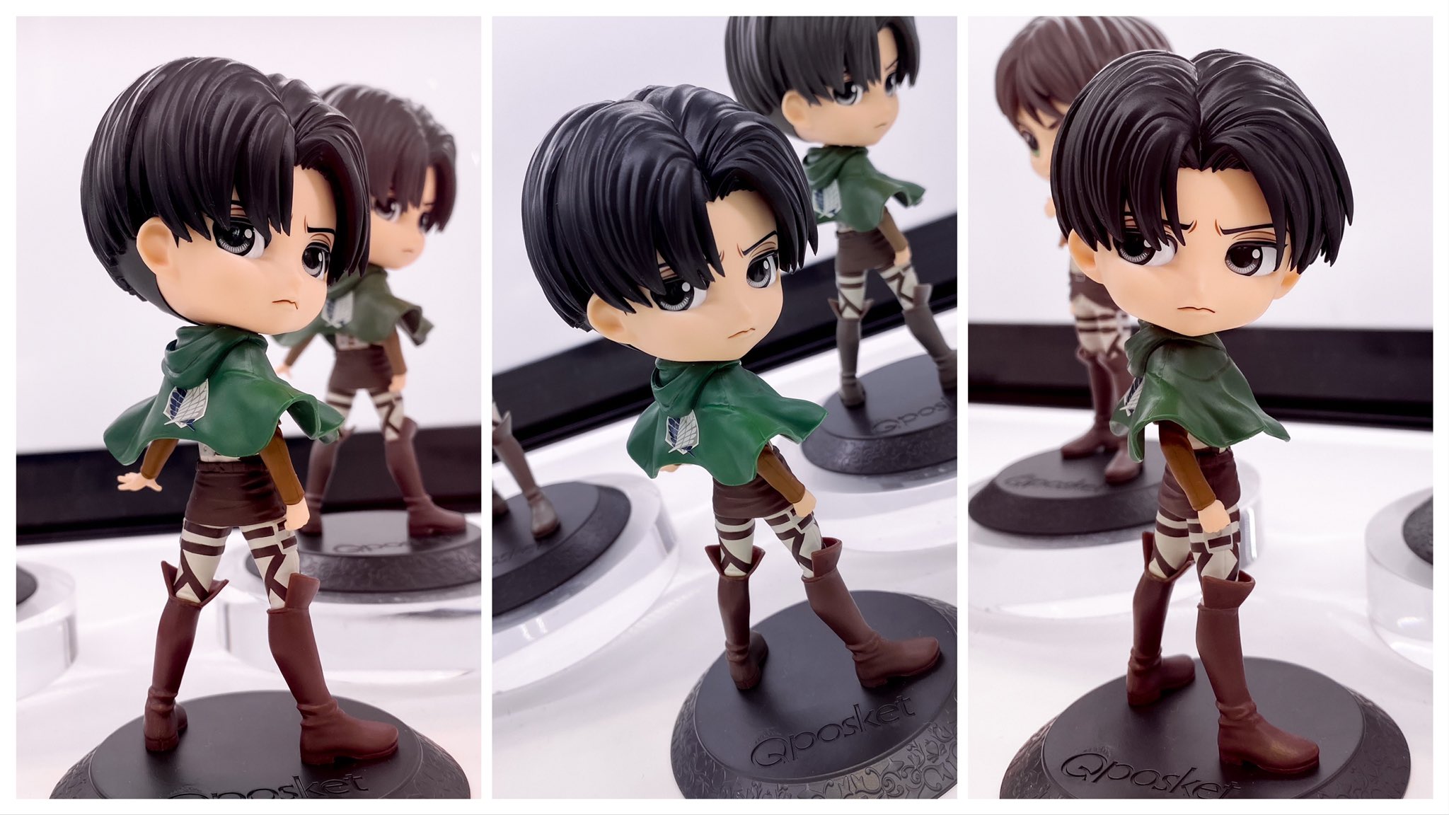 Levi ของแท้ JP - Q Posket Banpresto [โมเดล Attack on Titan]