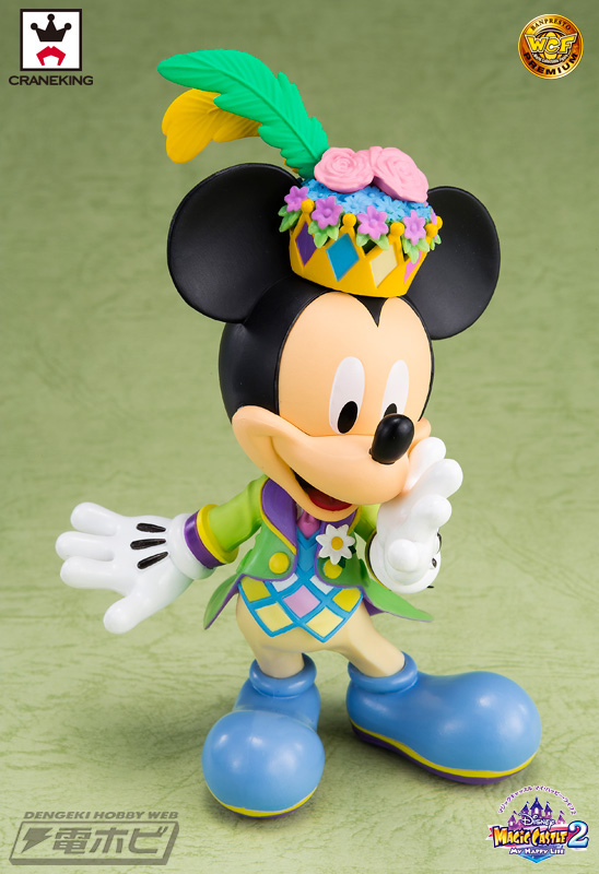 Mickey & Minnie Mouse Magic Castle ของแท้ JP - WCF Premium Banpresto [โมเดล Disney] (2 ตัว)