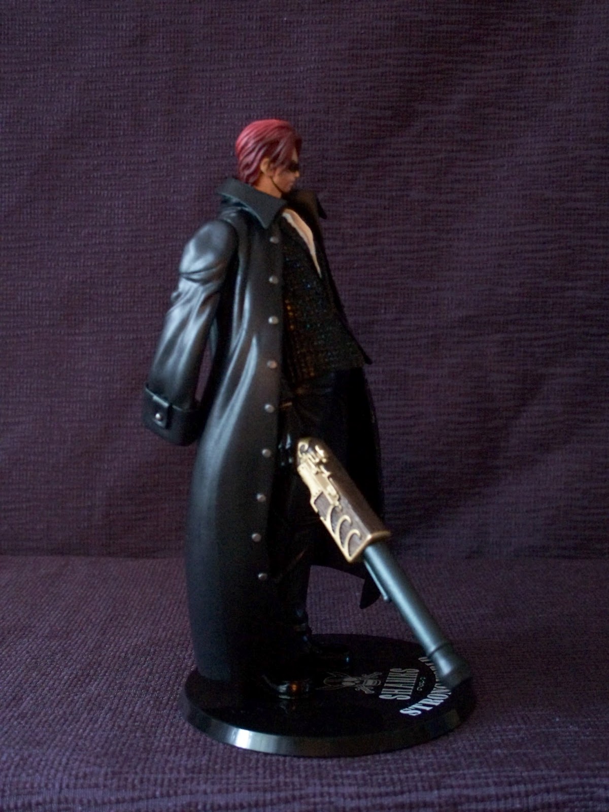 Shanks Strong World ของแท้ JP แมวทอง - Figuarts Zero Bandai [โมเดลวันพีช]