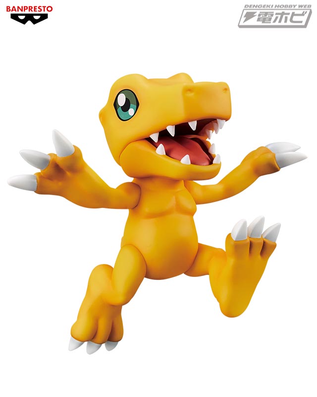 Agumon ของแท้ JP - DXF Adventure Archives Banpresto [โมเดลดิจิมอน]