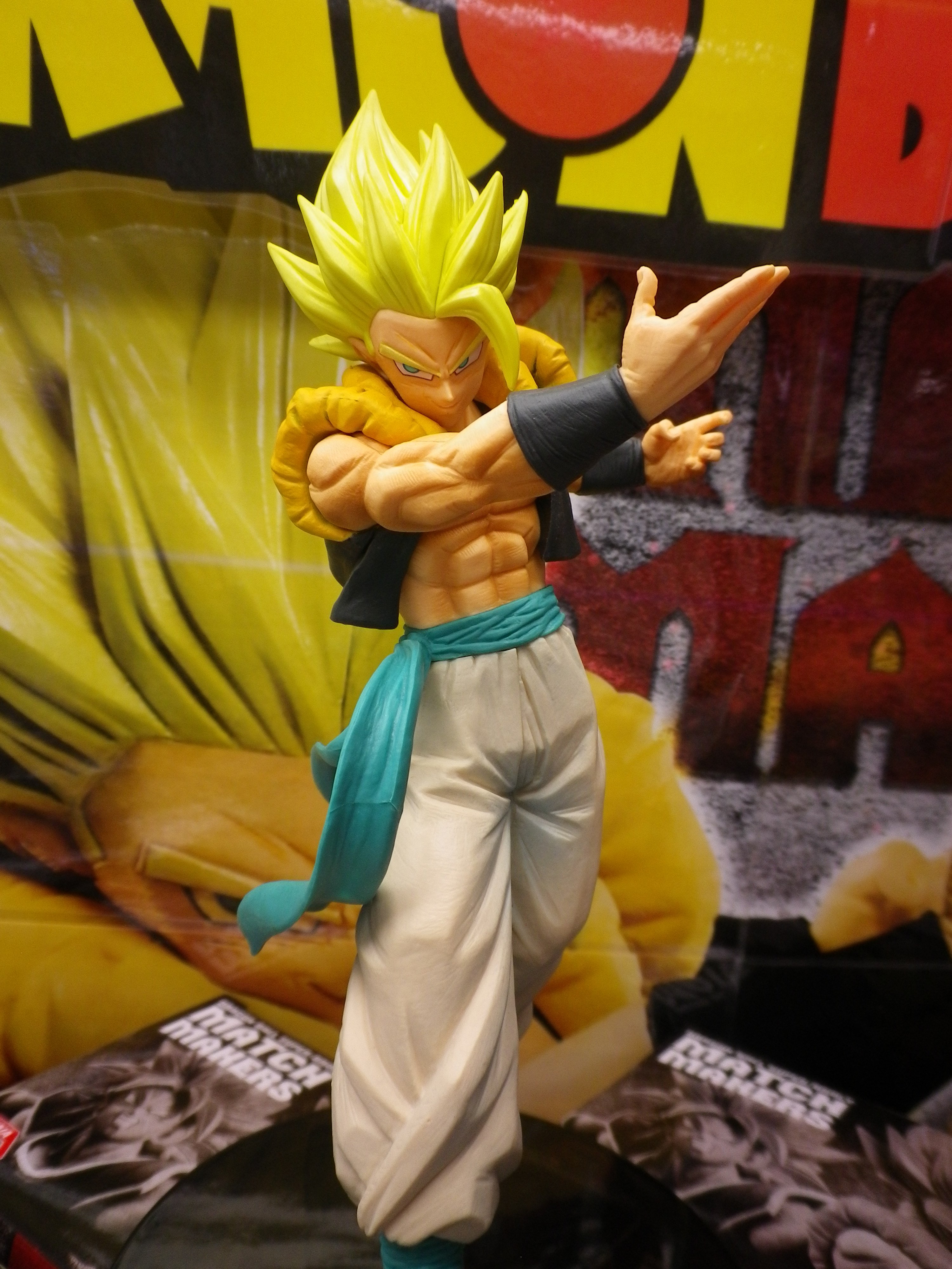 Gogeta Super Saiyan ของแท้ JP แมวทอง - Match Makers Banpresto [โมเดลดราก้อนบอล]
