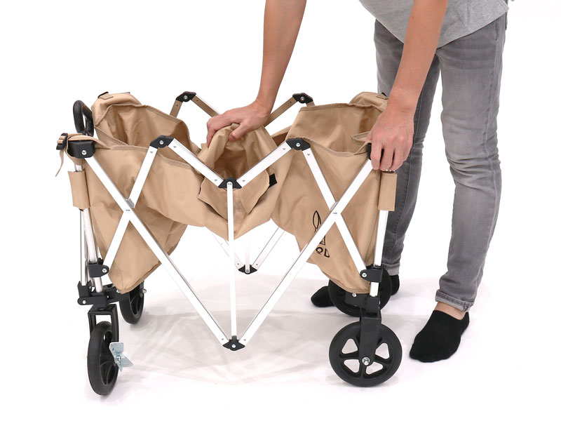 DoD Aluminum Carry Wagon Tan C2-534-TN