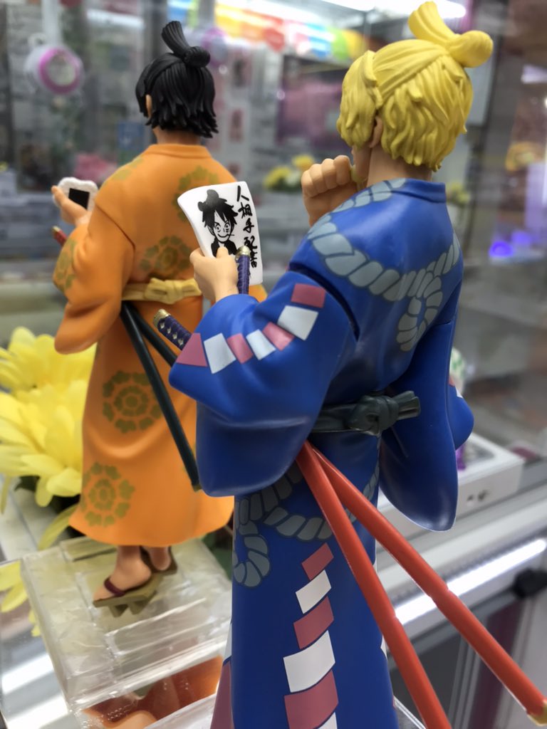Ace & Sabo Wano ของแท้ JP แมวทอง - Magazine Figure Banpresto [โมเดลวันพีช] (2 ตัว)