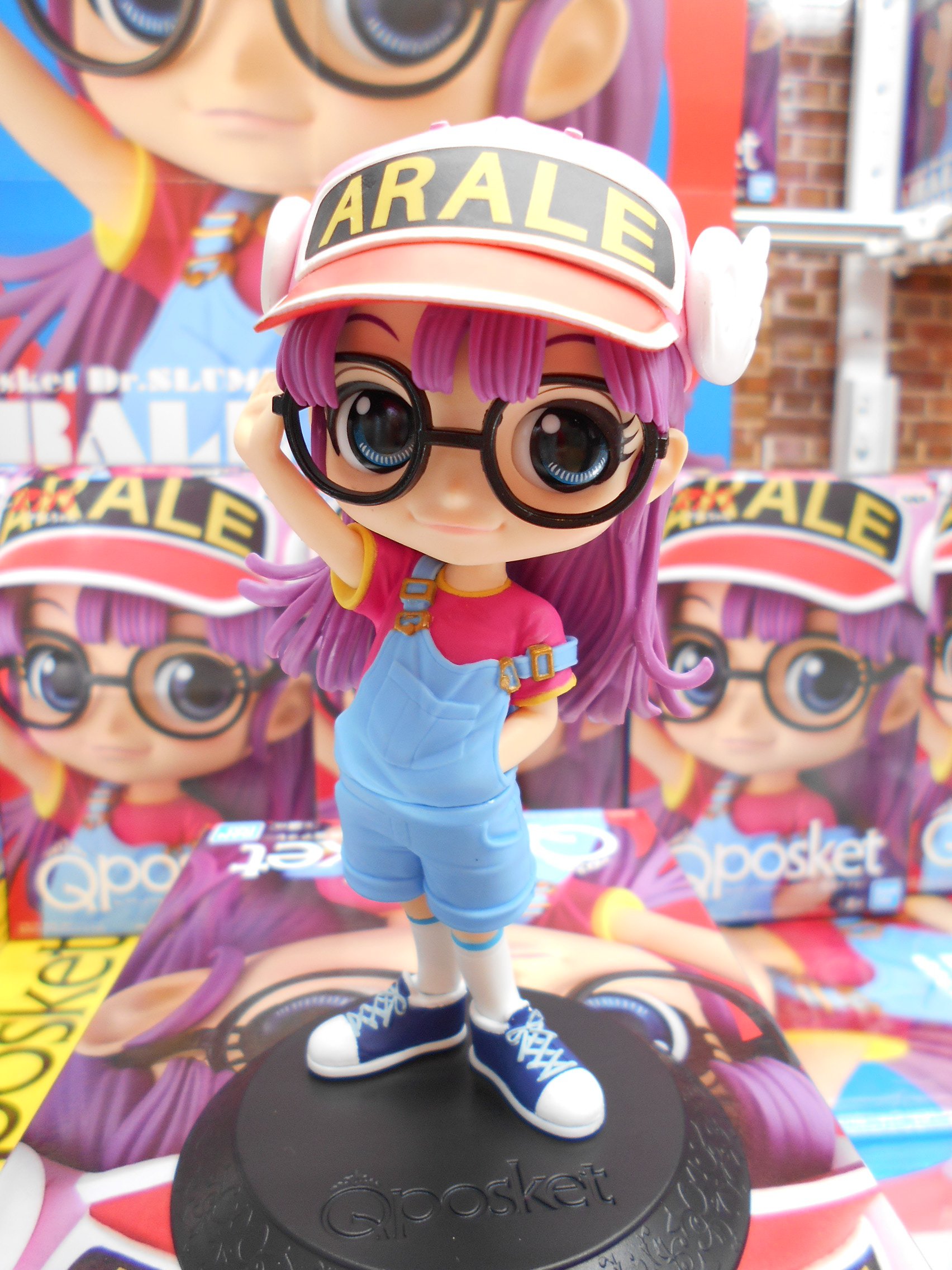 Arale ของแท้ JP - Q Posket Banpresto [โมเดล Dr.Slump]