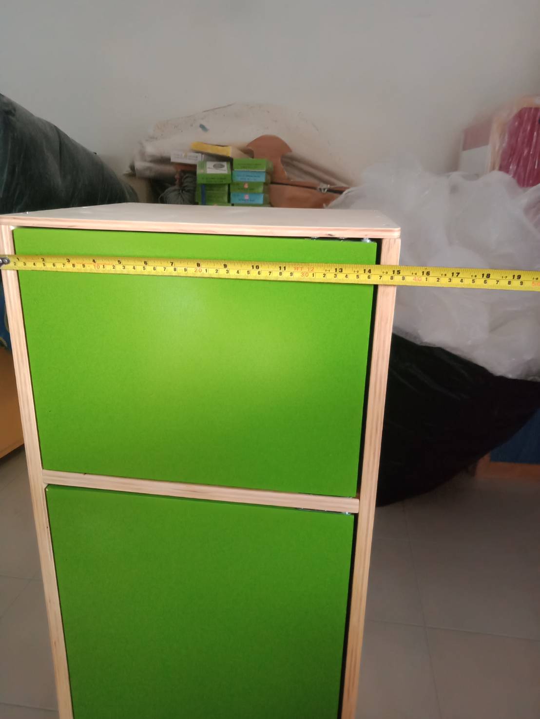 ตู้เย็นไม้ จำลองของเล่น ขนาดใหญ่ ของเล่นเสริมพัฒนาการ ,ของเล่นเสริมทักษะ,ของเล่นเด็ก, สื่อการสอนอนุบาล