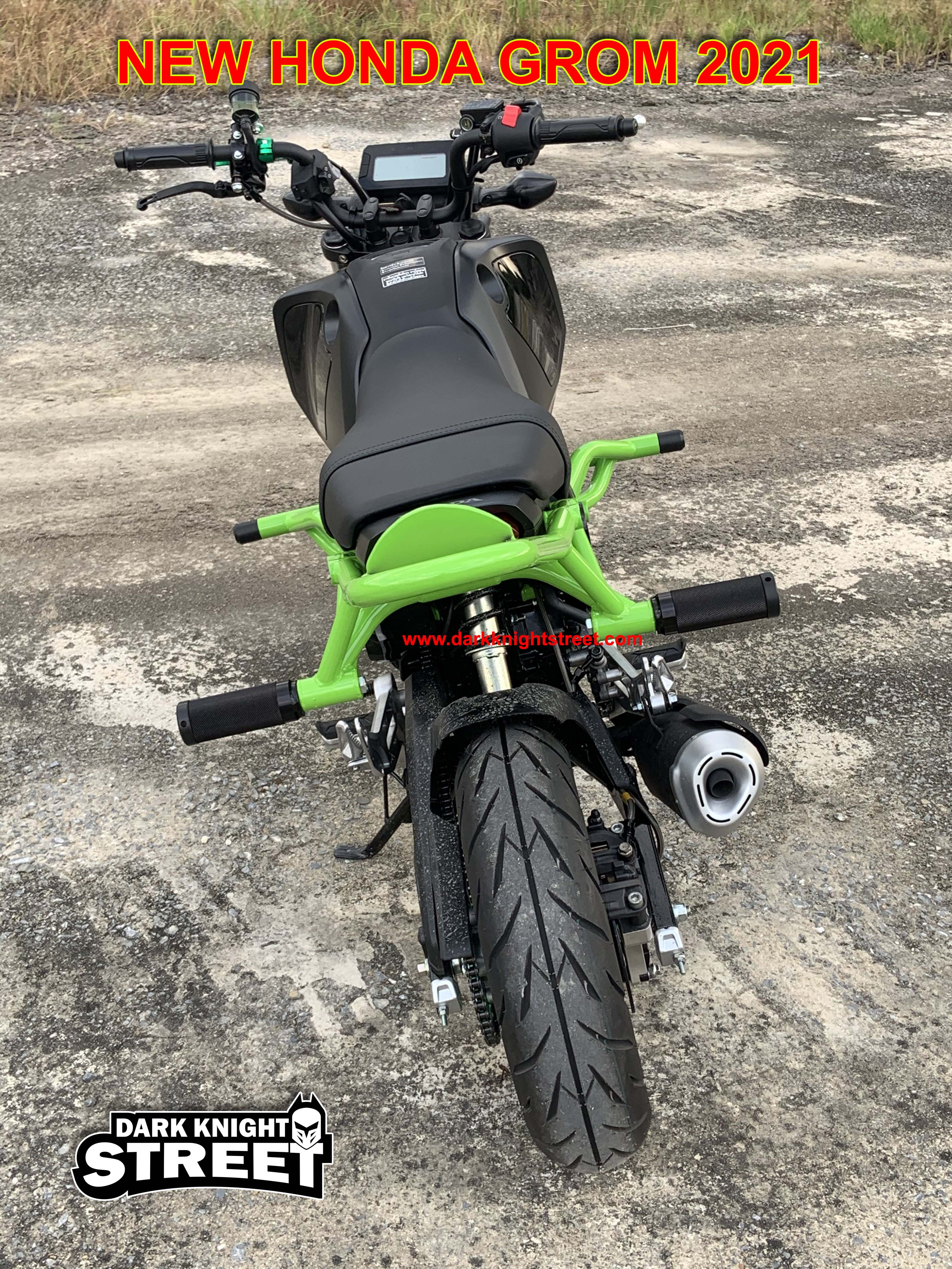 New Honda GROM 2021 Subcage with Titanium spark