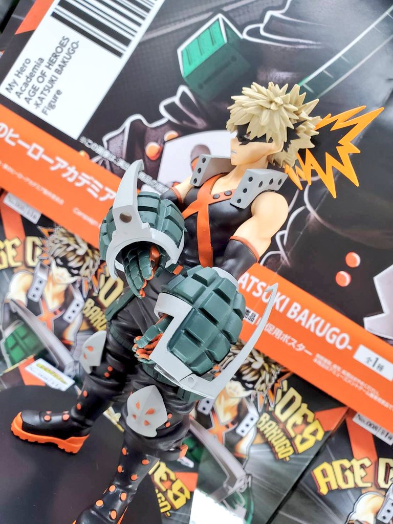 Bakugo ของแท้ JP - Age of Heroes Banpresto [โมเดล My Hero Academia]