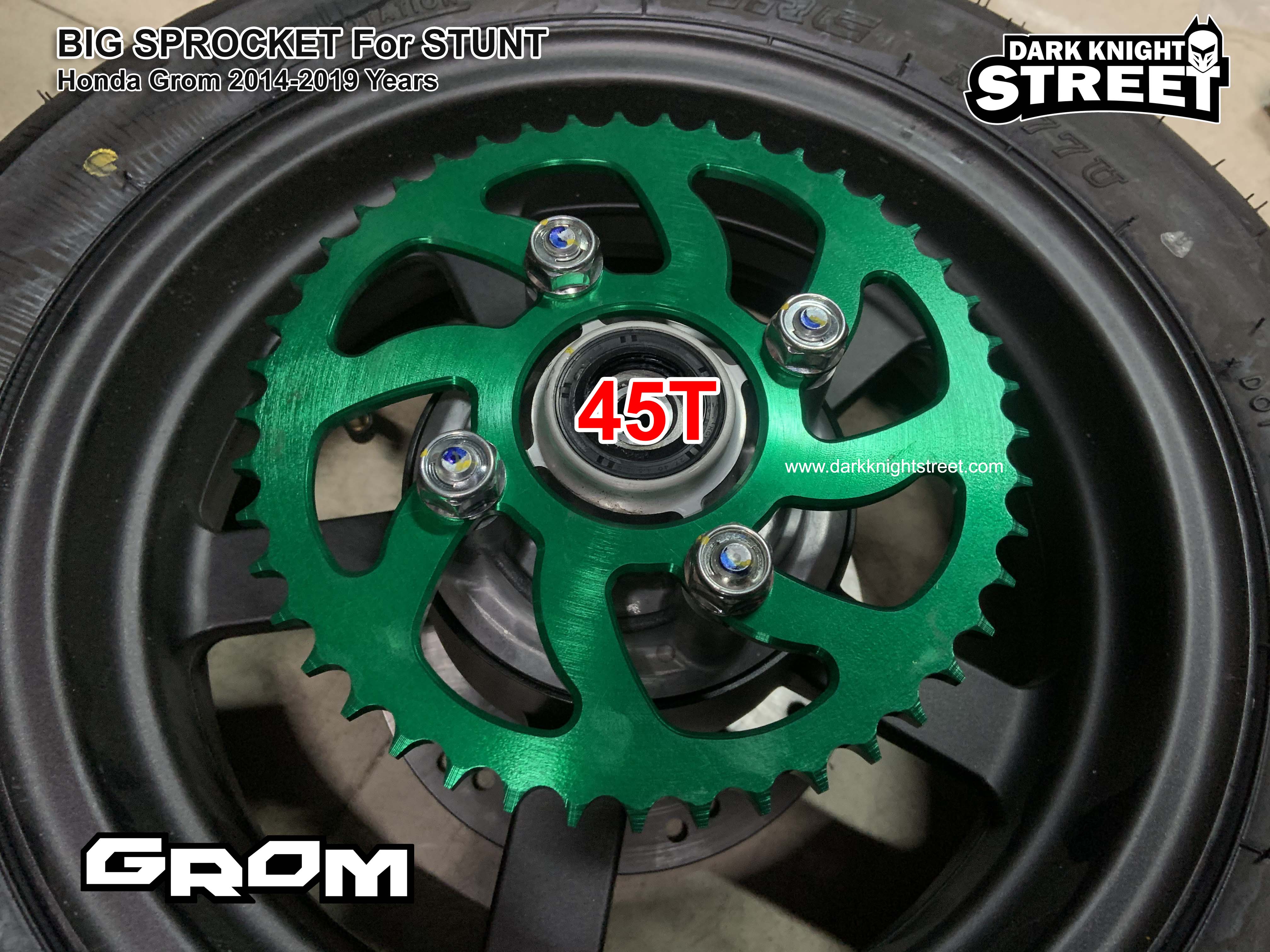 Honda GROM 2021 (45T) Sprocket 7075