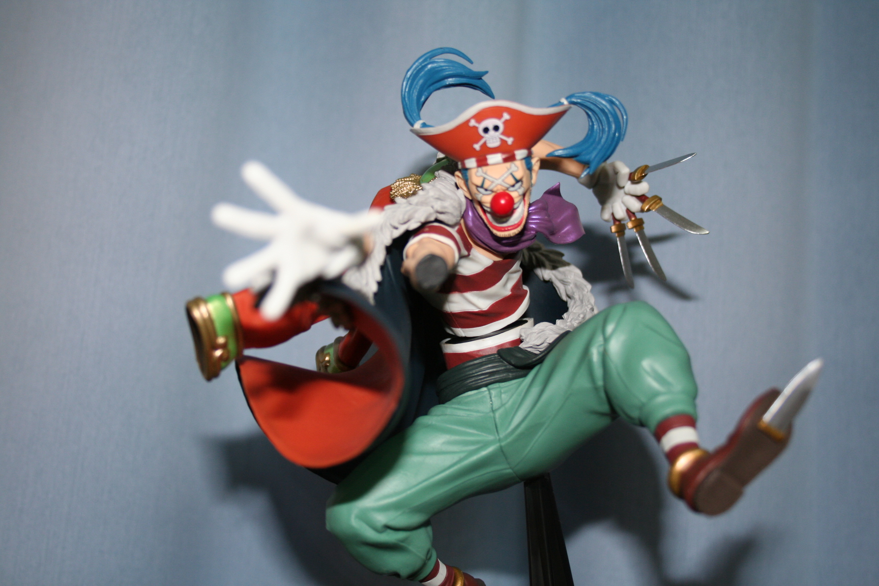 Buggy ของแท้ JP แมวทอง - Scultures Banpresto [โมเดลวันพีช]