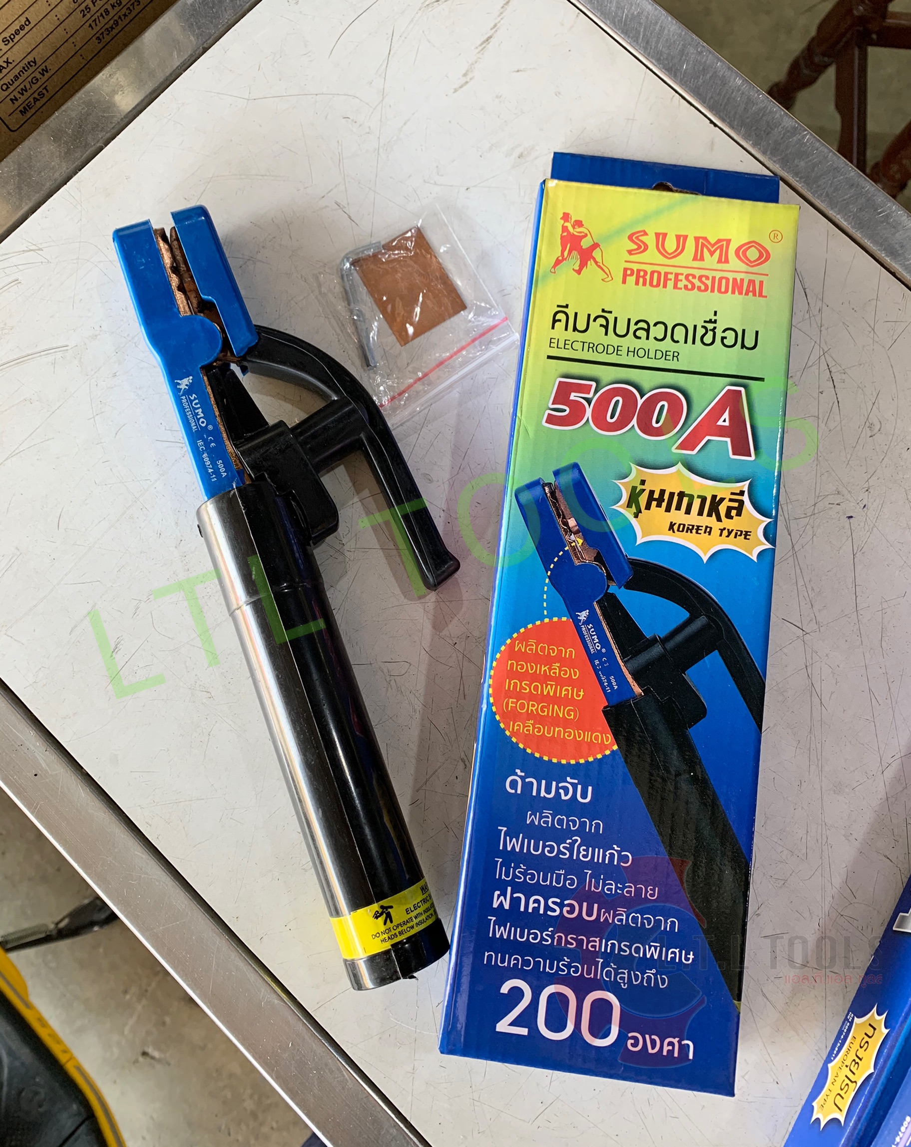คีมจับลวดเชื่อม SUMO 500A (ทรงเกาหลี)