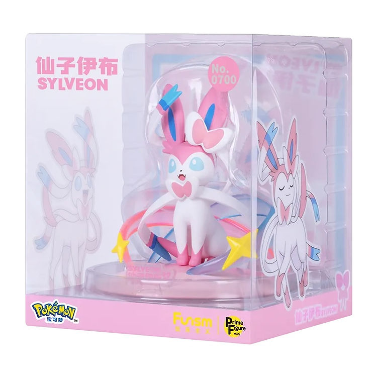 Sylveon ของแท้ - Prime Figure Mini Funism [โมเดลโปเกมอน]