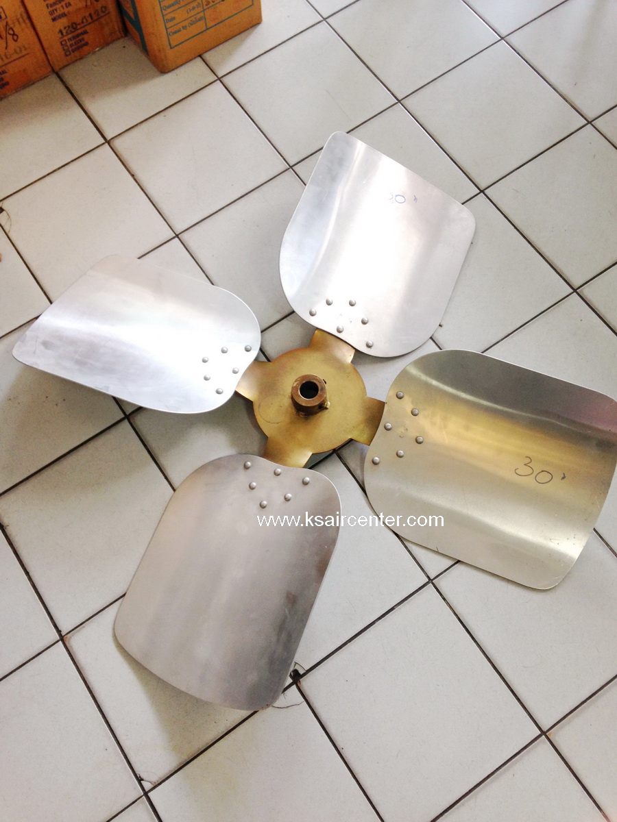 ใบพัดคอนเดนซิ่ง อลูมิเนียม ขนาด 30 นิ้ว (รหัสสินค้า 045012)