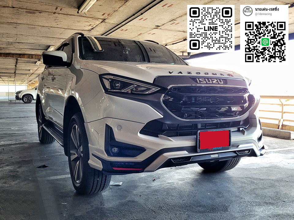 VAZOOMA-X VS Isuzu MU-X'2021-ปัจจุบัน [กับสเกิร์ตแตกแต่งอย่างสปอร์ตลงตัว รอคุณเป็นเจ้าของแล้วที่นี่]