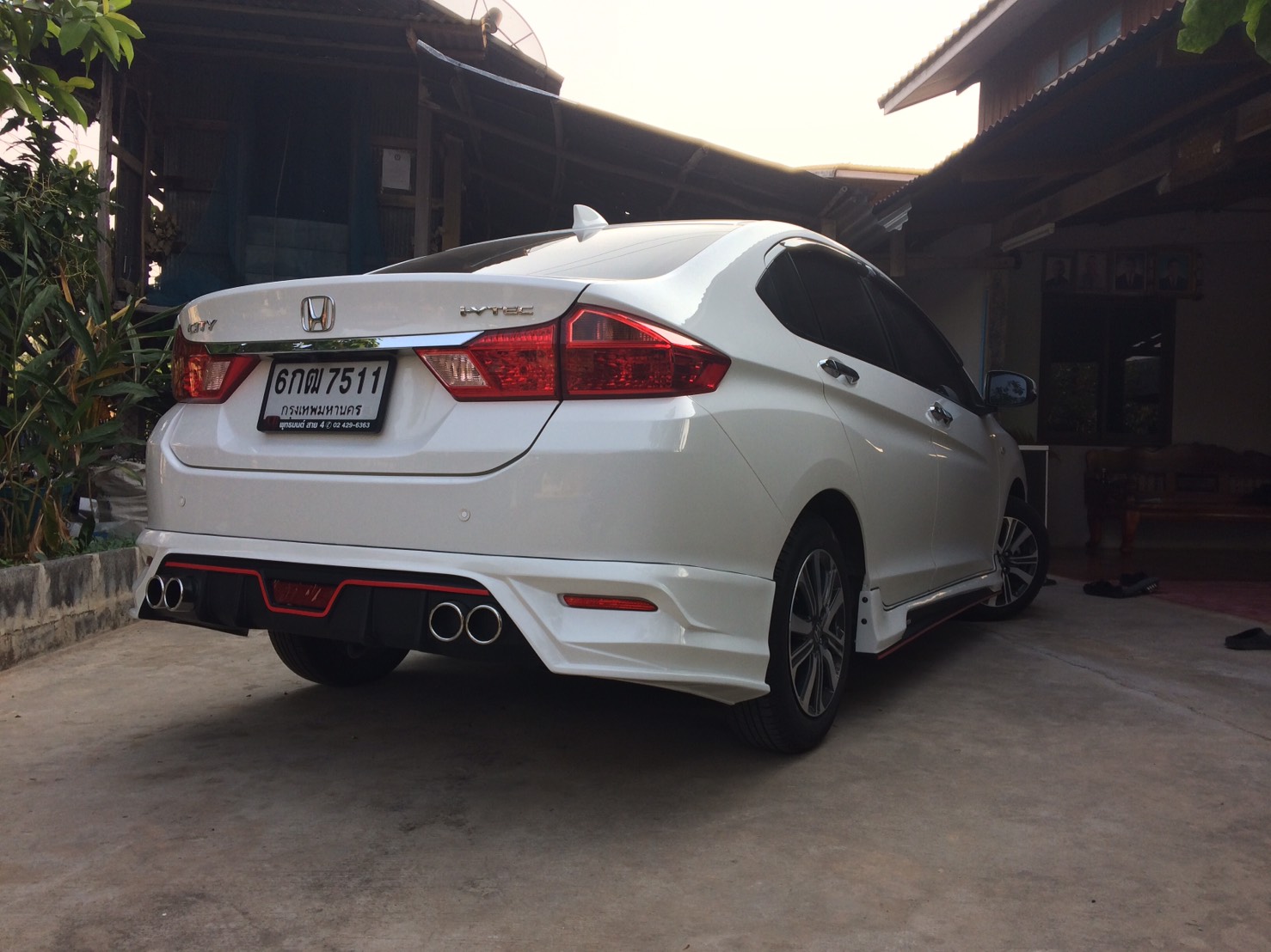 V.2 By TTS VS HONDA CITY 2017-ON [พี่ดูดีๆแล้วพี่จะหลงร๊ากปมกับท่อคู่แฝด4แยกการทำงานอัสระหนัาฉลุตัดชิ้นงานสวยล้ำ]