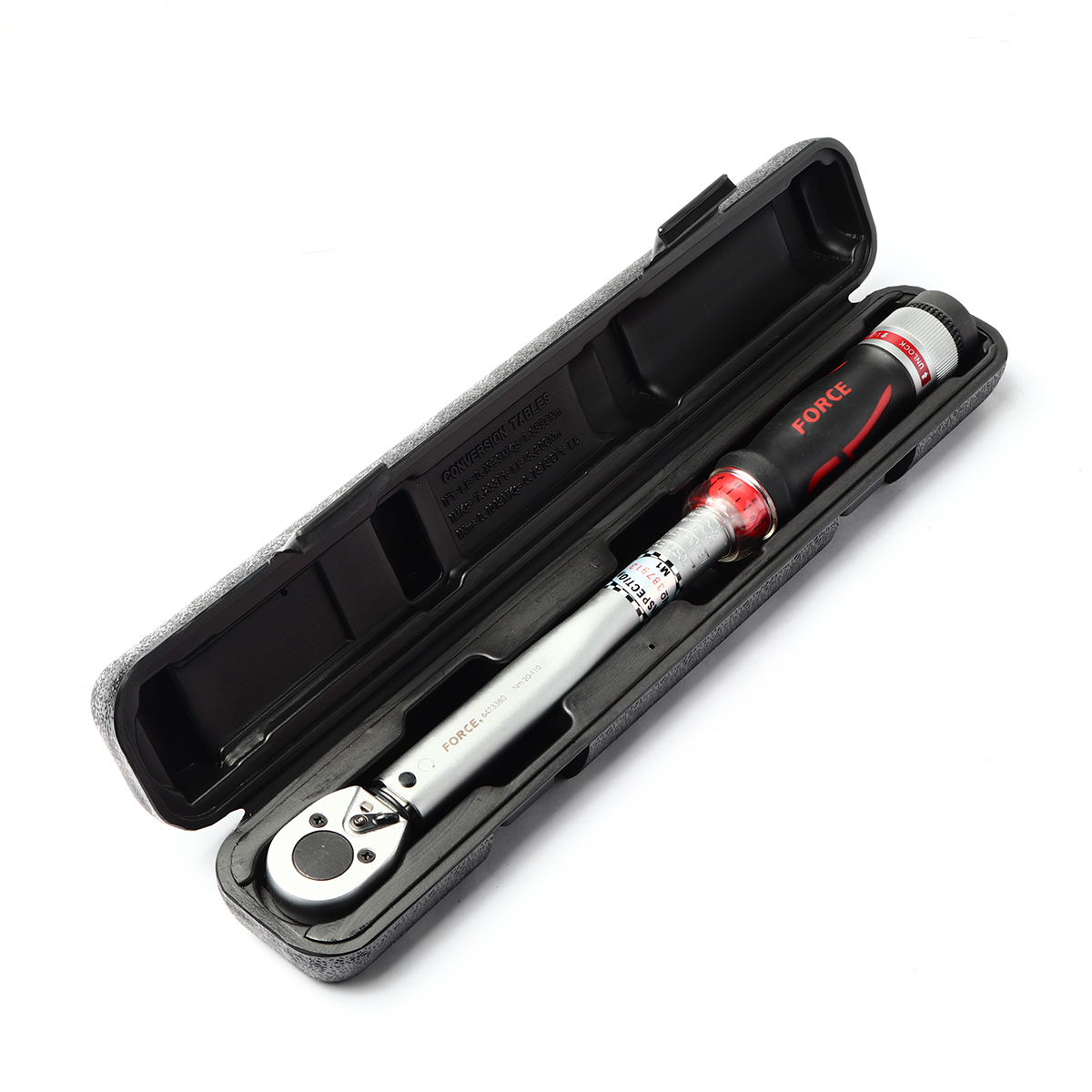 19-110 Nm รู 3/8 นิ้ว ประแจวัดแรงบิด FORCE Torque Wrench Capacity 19-110 Nm.