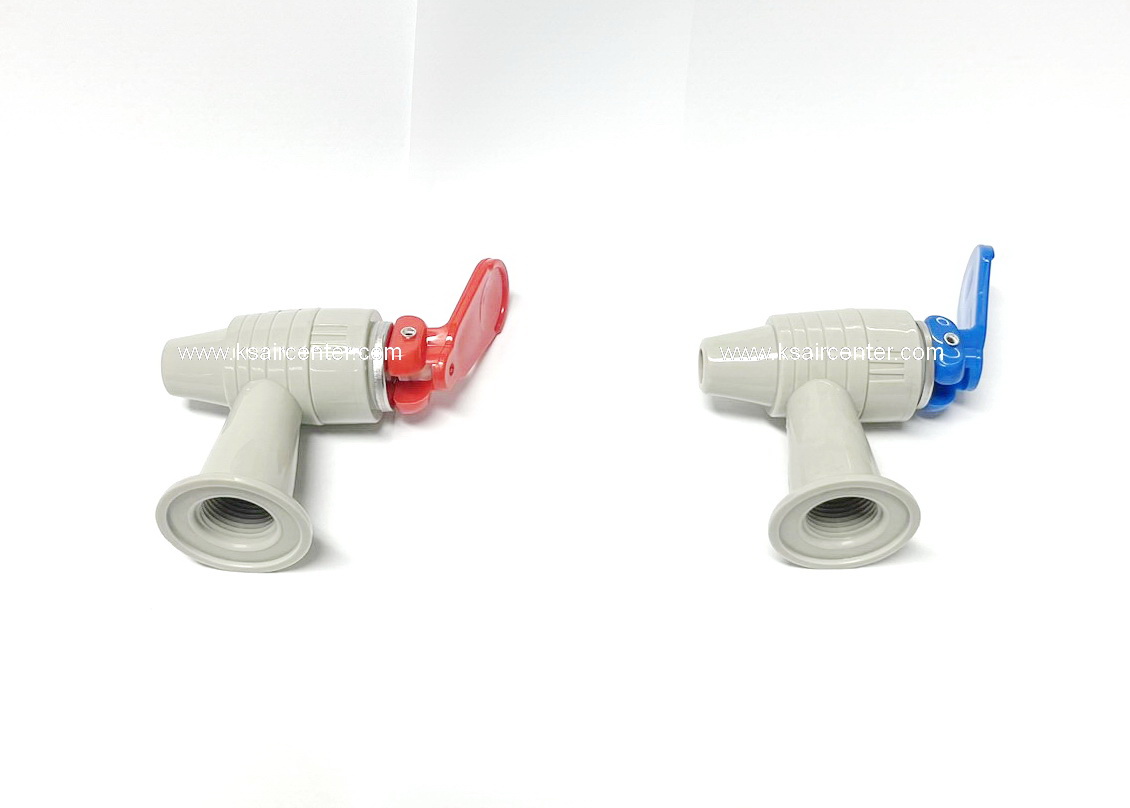 ก๊อกเกลียวใน นํ้าร้อน สีแดง SP (รหัสสินค้า 003016)