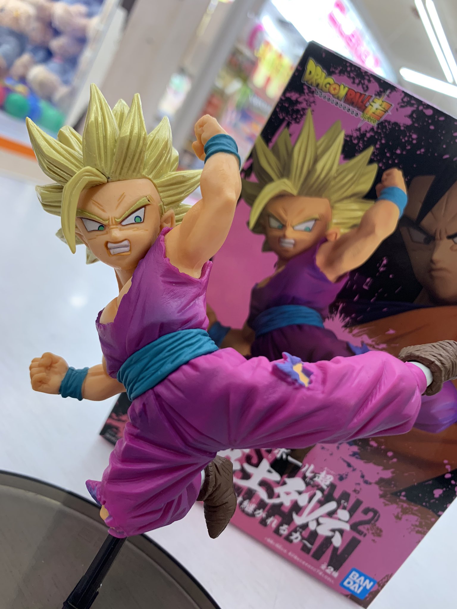 Gohan Super Saiyan ของแท้ JP แมวทอง - Chosenshiretsuden Banpresto [โมเดลดราก้อนบอล]