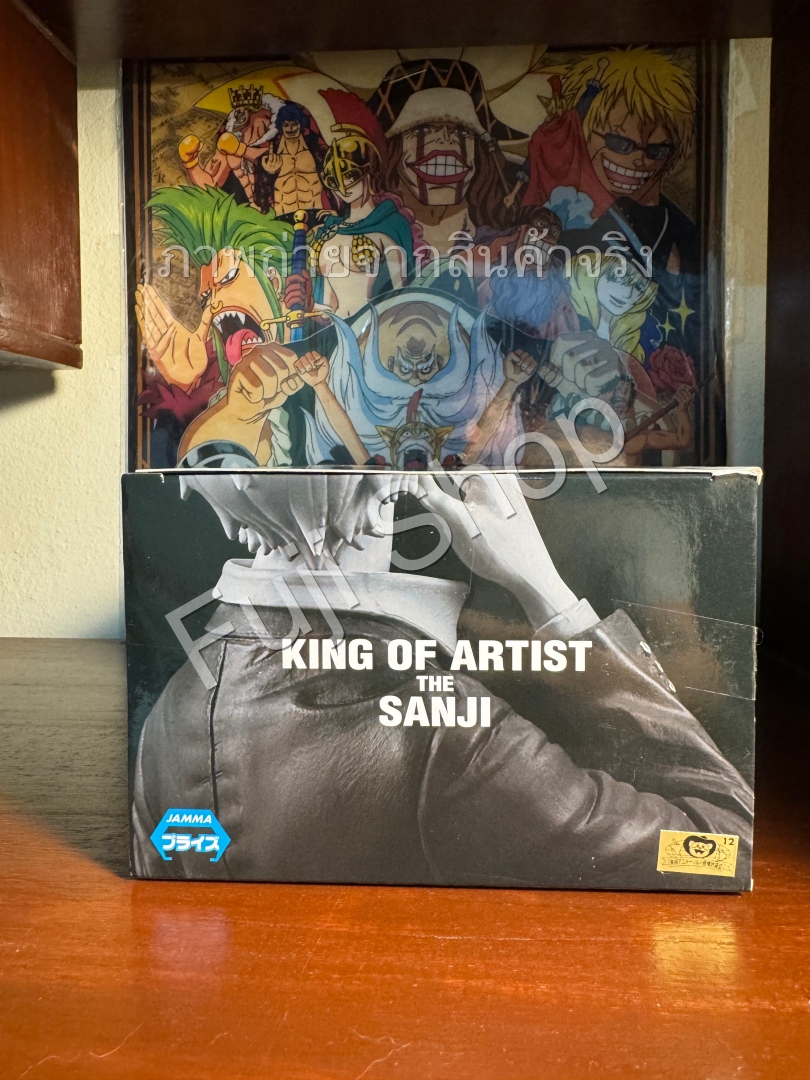 Sanji ของแท้ JP แมวทอง - King of Artist Banpresto [โมเดลวันพีช]