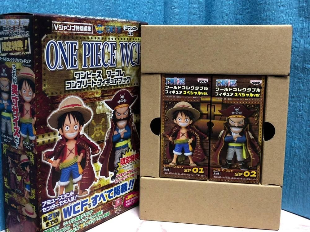 Pirate Kings Set ของแท้ JP แมวทอง - WCF Banpresto [โมเดลวันพีช] (2 ตัว + หนังสือ)
