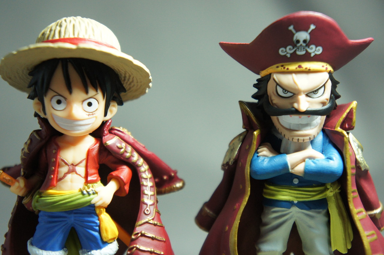 Pirate Kings Set ของแท้ JP แมวทอง - WCF Banpresto [โมเดลวันพีช] (2 ตัว + หนังสือ)