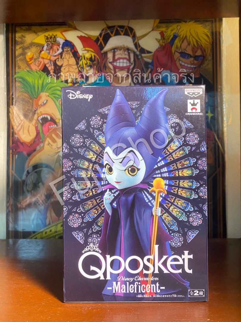 Maleficent - Pastel Color ของแท้ JP - Q Posket Banpresto [โมเดล Disney]