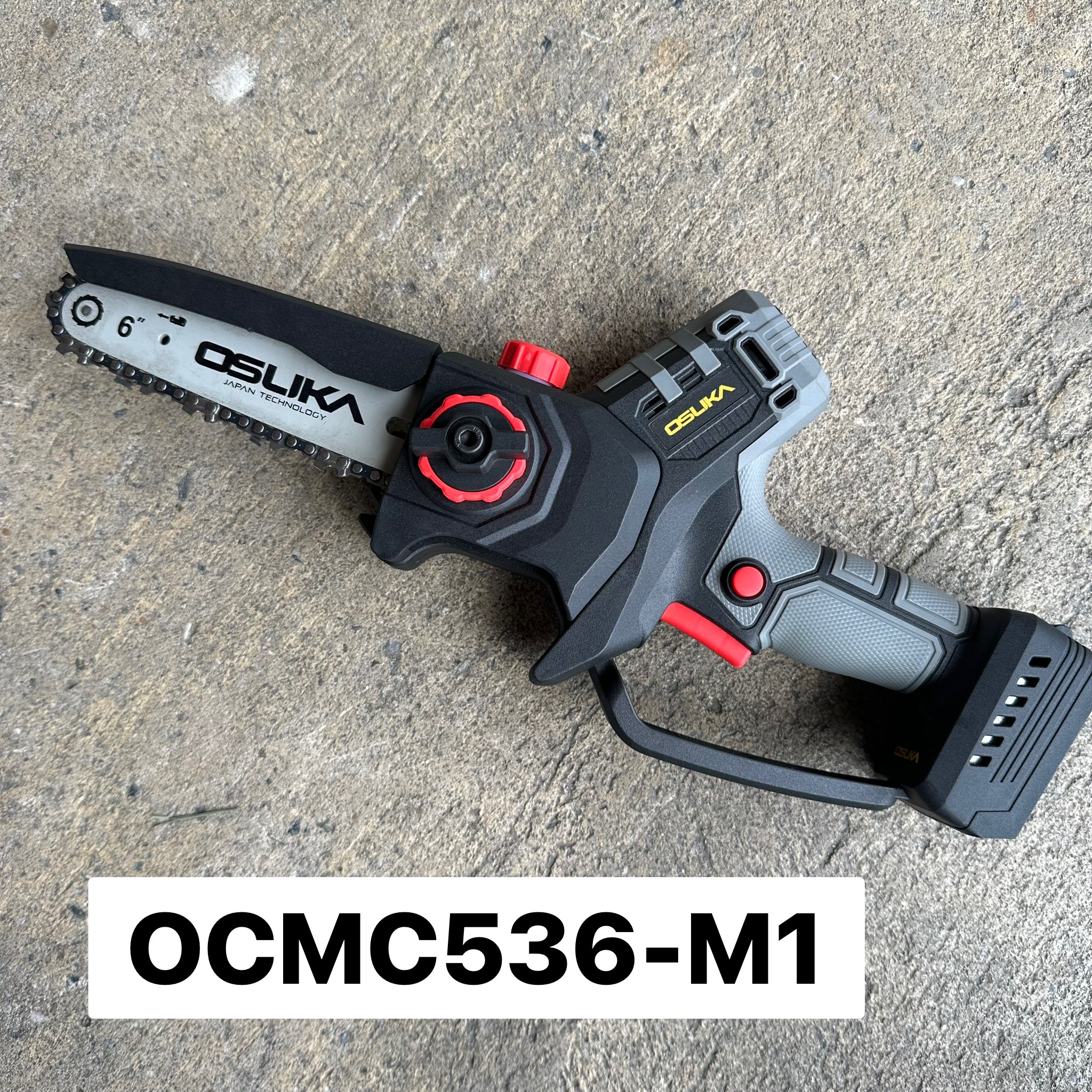 เลื่อยตัดกิ่งไม้ไร้สาย 6นิ้ว OSUKA OCMC536-M1 (แบต20V 4.0Ah 1ก้อน)
