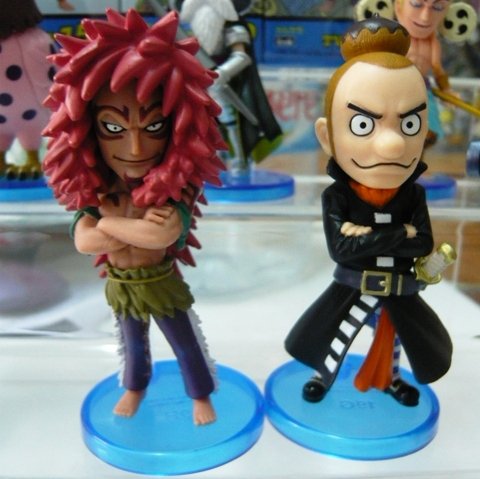 Noland & Calgara ของแท้ JP แมวทอง - WCF Banpresto [โมเดลวันพีช] (2 ตัว)