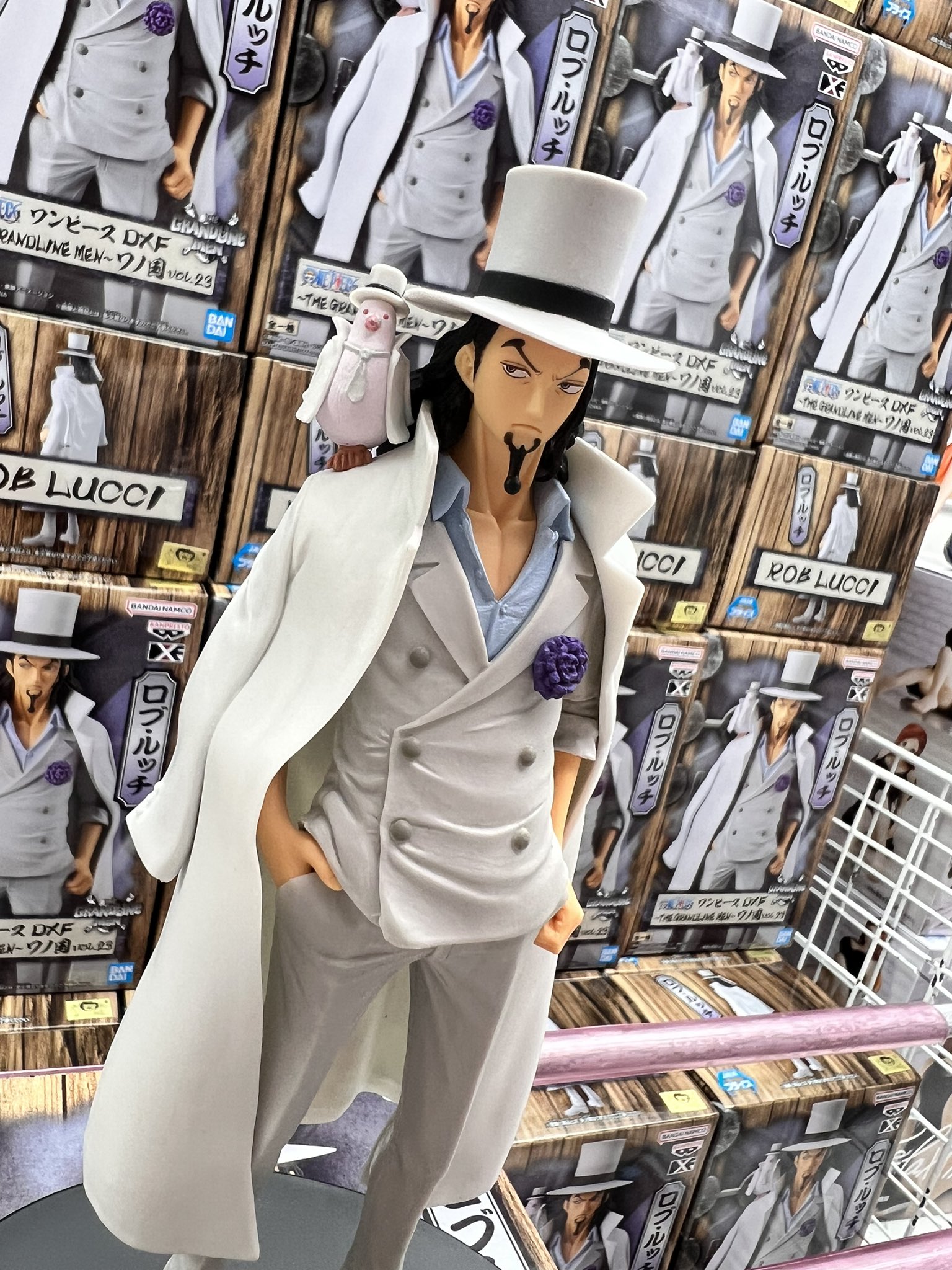 Lucci Wano ของแท้ JP แมวทอง - Grandline Men Banpresto [โมเดลวันพีช]