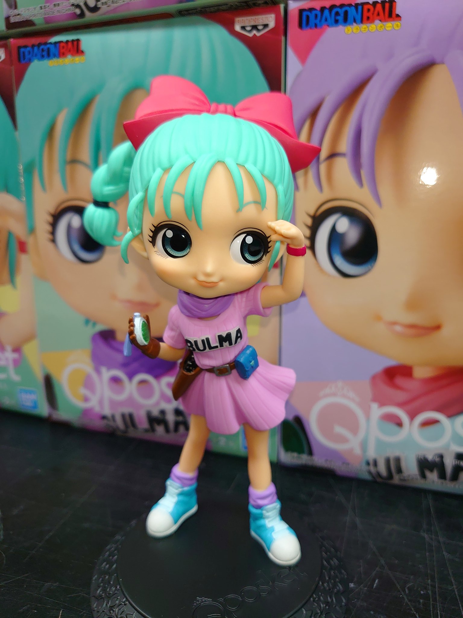 Bulma ของแท้ JP แมวทอง - Q Posket Banpresto [โมเดลดราก้อนบอล]