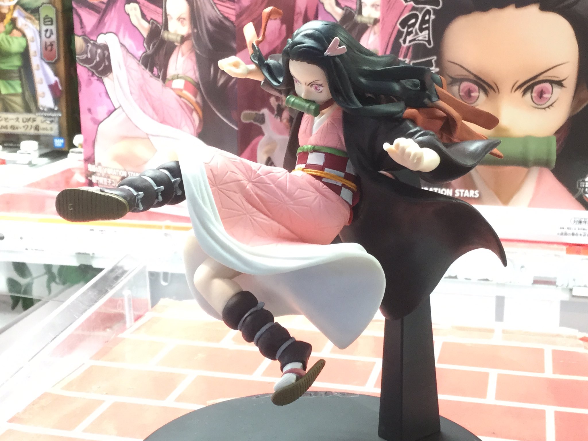 Nezuko ของแท้ JP - Vibration Stars Banpresto [โมเดล Demon Slayer]