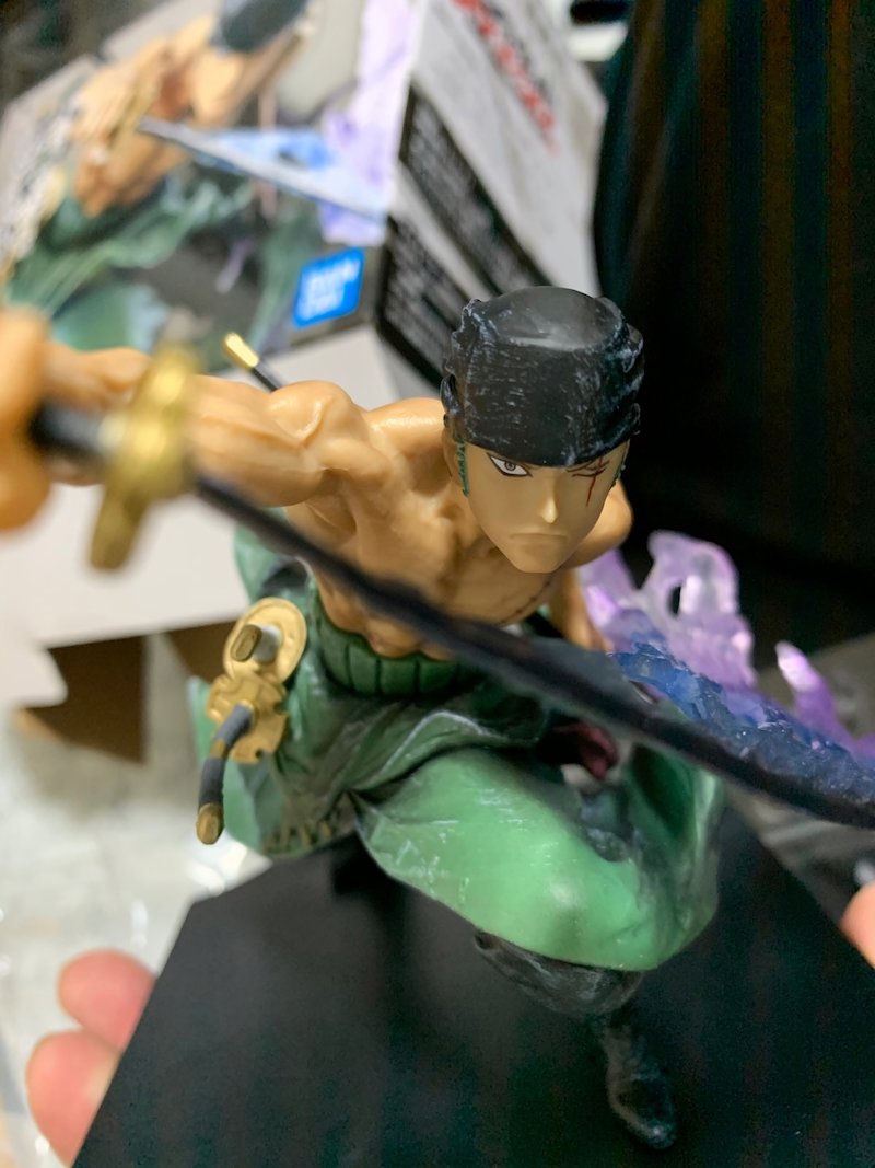 Zoro ของแท้ JP แมวทอง - Ichiban Kuji Banpresto [โมเดลวันพีช]