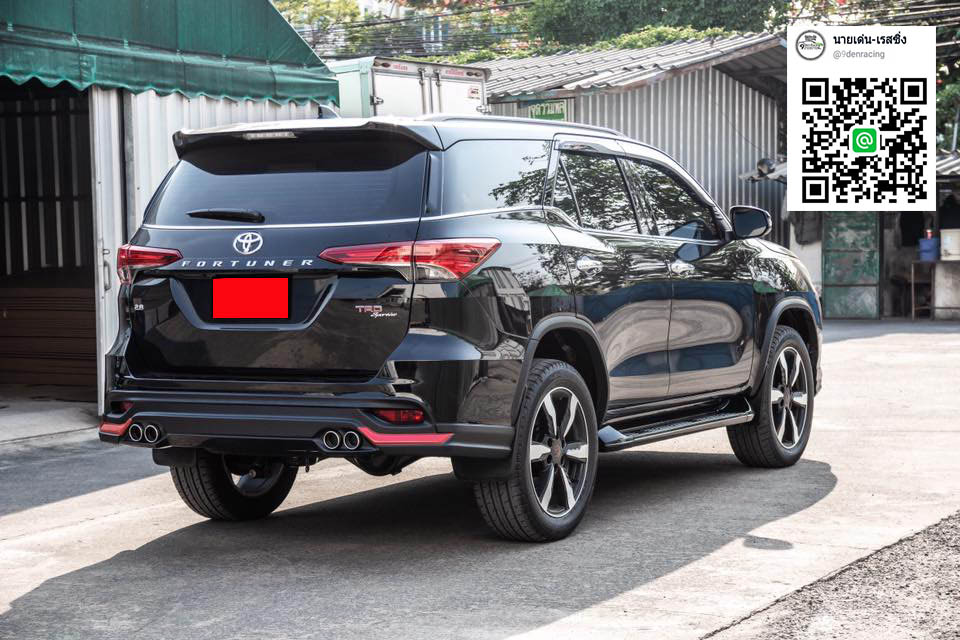 9Den&FD-2RS(ตัดสีแดง)/FD-2XS(ตัดสีเทา) VS Toyota All New Fortuner(TRD Sportivo 2 (MY2018)'2019-On) [เติมเต็มสปอร์ตของTRDคุณล้ำด้วยชุดแต่งรุ่นนี้]